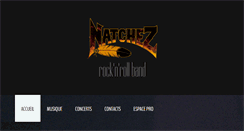 Desktop Screenshot of natchezband.com